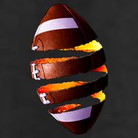 Football Tear 11oz C Handle Ceramic Mug