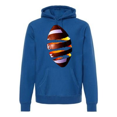 Football Tear Premium Hoodie