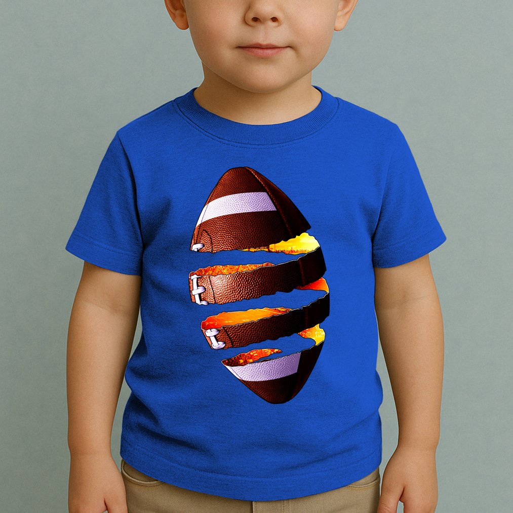 Football Tear Toddler T-Shirt