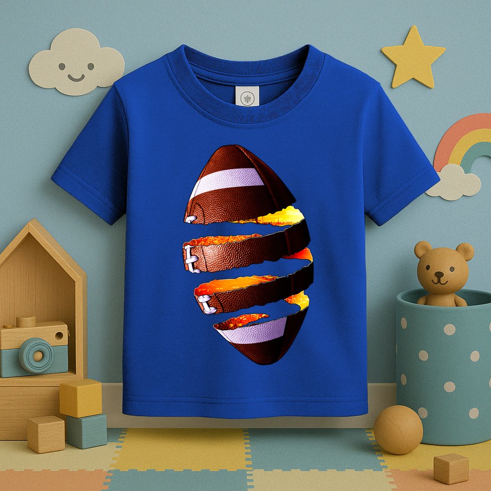 Football Tear Toddler T-Shirt