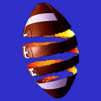 Football Tear Toddler T-Shirt