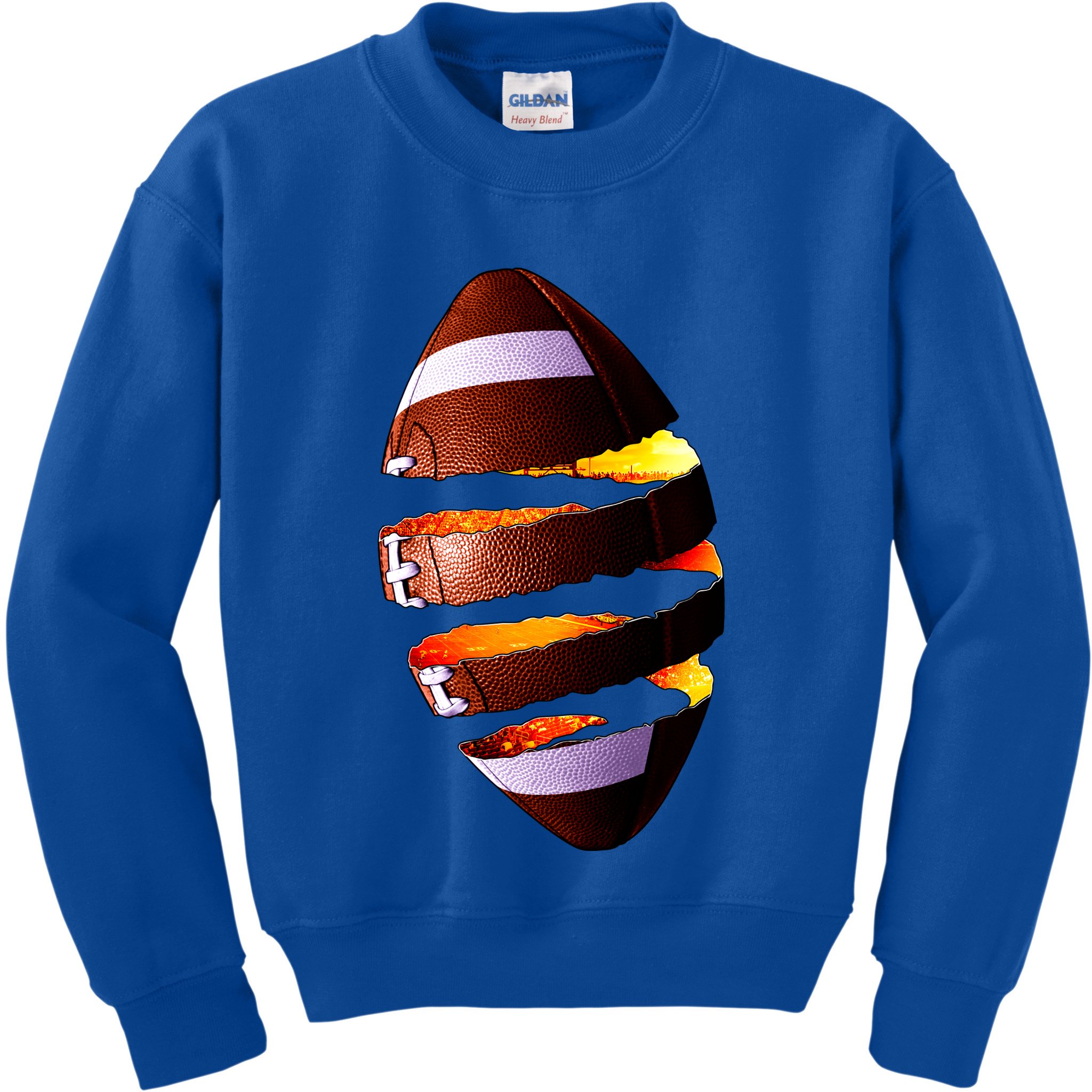 Football Tear Kids Sweatshirt