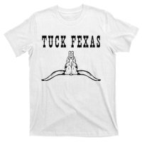 Funny Tuck Fexas Vintage Horns Down T-Shirt