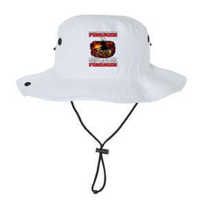 Firefighter The Funny Thing About Fire Is Night And Day Gift Legacy Cool Fit Booney Bucket Hat