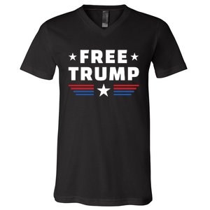 Free Trump V-Neck T-Shirt