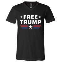 Free Trump V-Neck T-Shirt