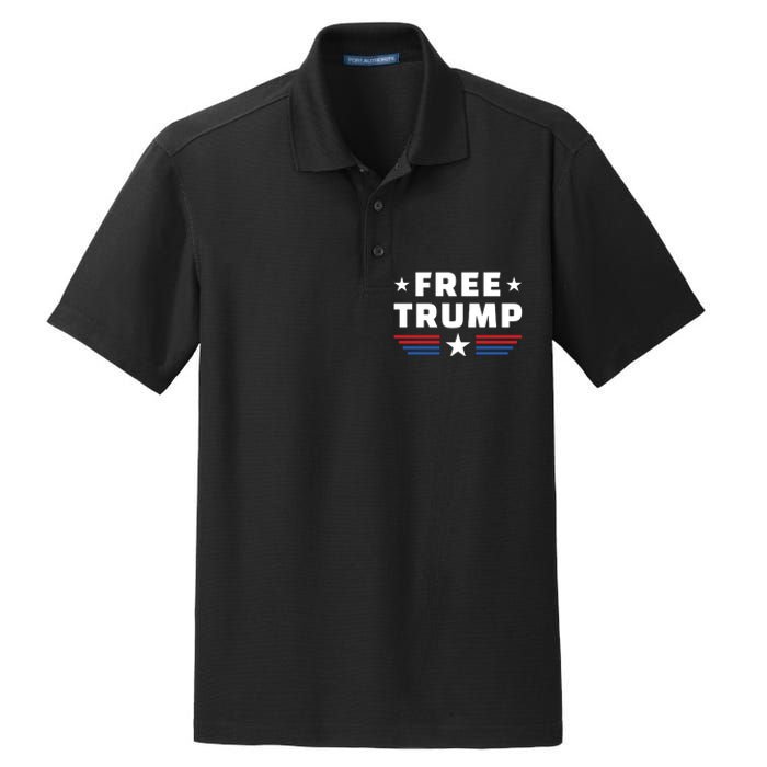 Free Trump Dry Zone Grid Polo