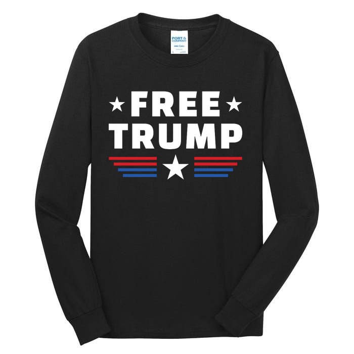 Free Trump Tall Long Sleeve T-Shirt