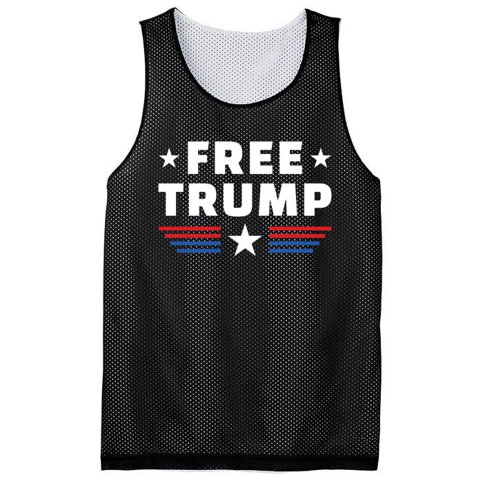 Free Trump Mesh Reversible Basketball Jersey Tank