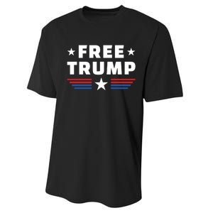 Free Trump Performance Sprint T-Shirt