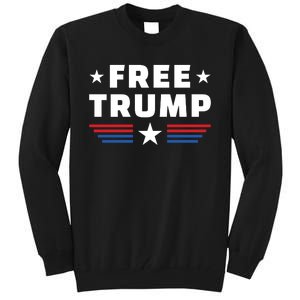 Free Trump Tall Sweatshirt