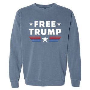 Free Trump Garment-Dyed Sweatshirt