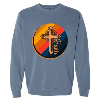 Faith T Garment-Dyed Sweatshirt