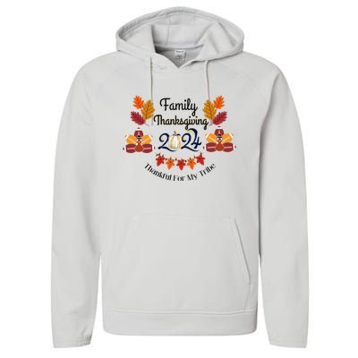 Family Thanksgiving Performance Fleece Hoodie