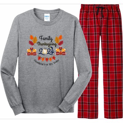 Family Thanksgiving Long Sleeve Pajama Set