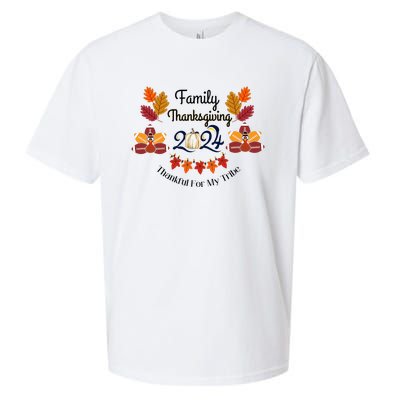 Family Thanksgiving Sueded Cloud Jersey T-Shirt