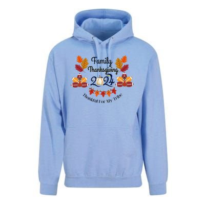 Family Thanksgiving Unisex Surf Hoodie