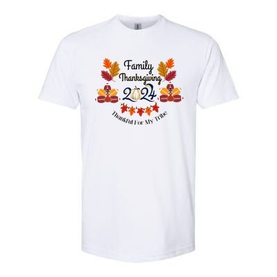 Family Thanksgiving Softstyle CVC T-Shirt