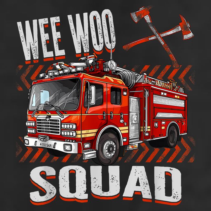 Fire Truck Firefighters Lovers Wee Woo Squad Adult Drive Performance Visor