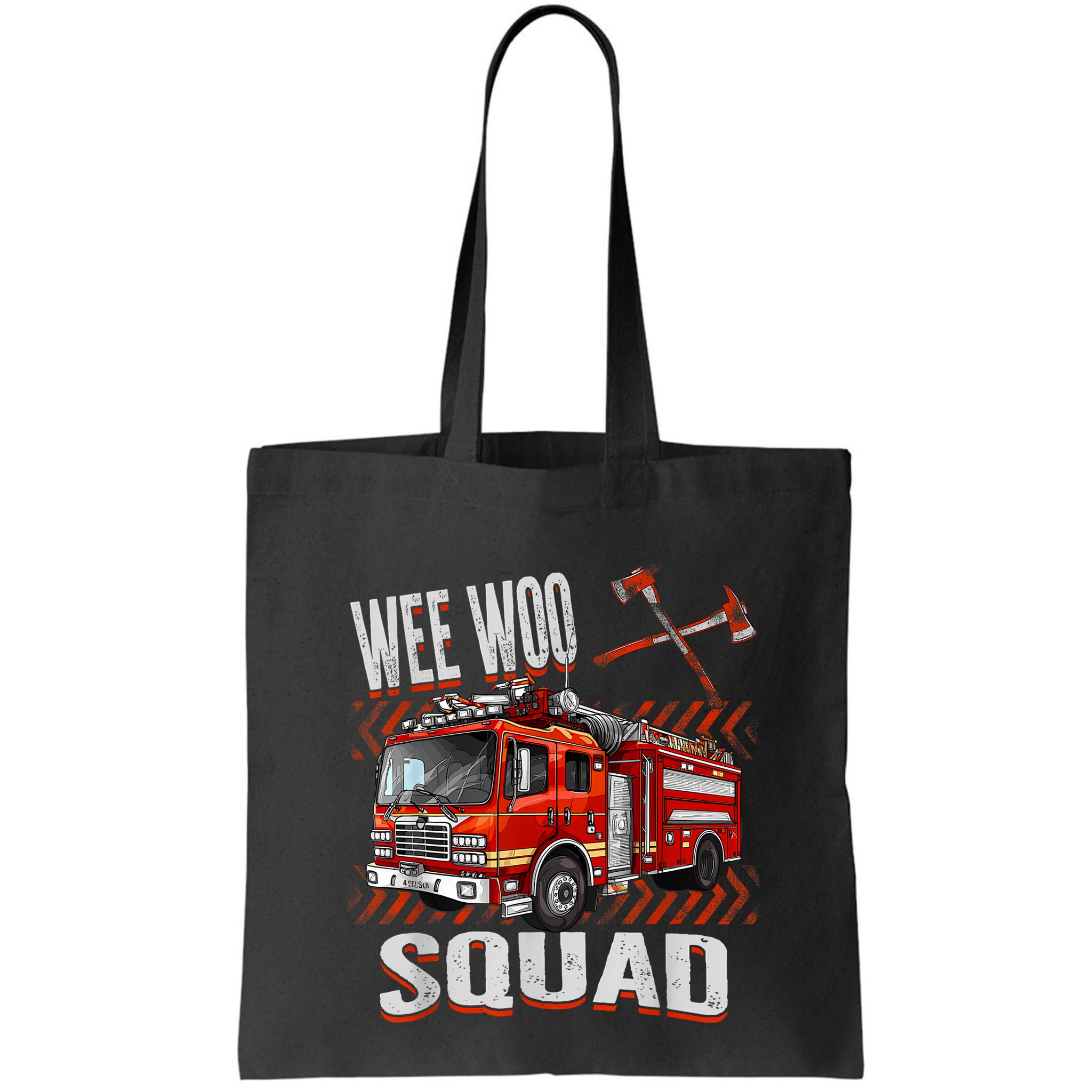 Fire Truck Firefighters Lovers Wee Woo Squad Bag