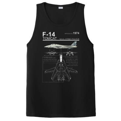 F14 Tomcat Fighter Jet Diagram PosiCharge Competitor Tank