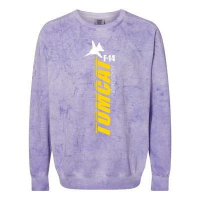 F14 Tomcat Colorblast Crewneck Sweatshirt