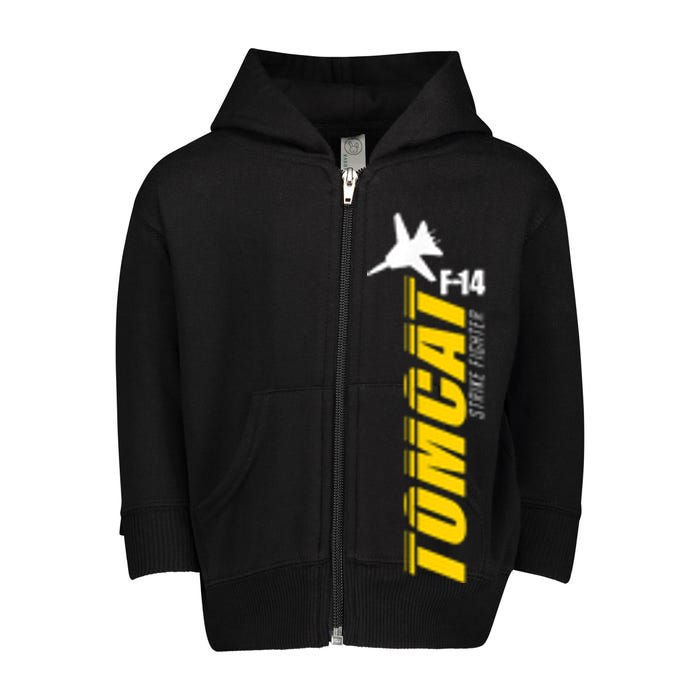 F14 Tomcat Toddler Zip Fleece Hoodie