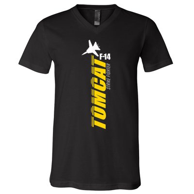 F14 Tomcat V-Neck T-Shirt