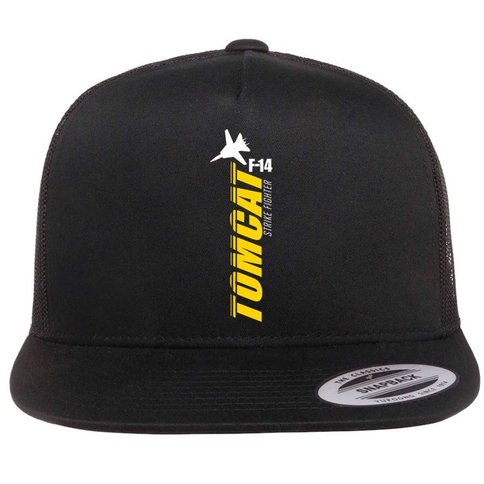 F14 Tomcat Flat Bill Trucker Hat