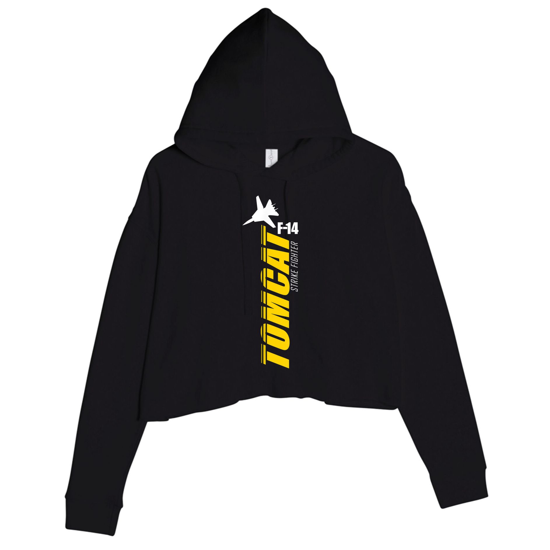 F14 Tomcat Crop Fleece Hoodie