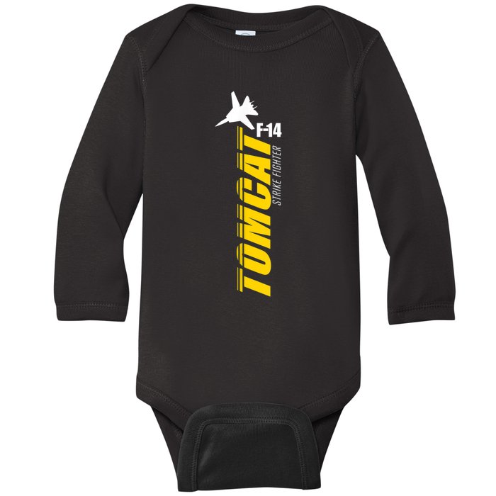 F14 Tomcat Baby Long Sleeve Bodysuit