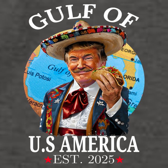 Funny Trump   Gulf Of US America 2025 Trump Merchandise Vector Backpack