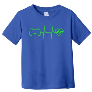 Funny Typical Gamer Heartbeat N Funny Gift Video Game Gift Toddler T-Shirt