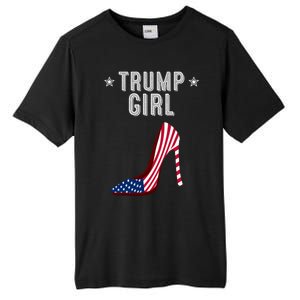 Funny Trump Gift Cute High Heel American Flag Great Gift Tall Fusion ChromaSoft Performance T-Shirt