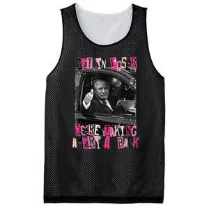 Funny Trump Get In Loser WeRe Taking America Back Trump Mesh Reversible Basketball Jersey Tank