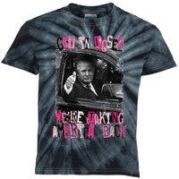 Funny Trump Get In Loser WeRe Taking America Back Trump Kids Tie-Dye T-Shirt