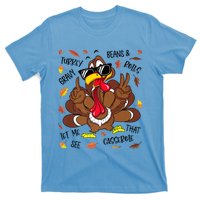 Funny Turkey Gravy Beans And Rolls Thanksgiving Turkey Family Gift T-Shirt