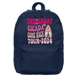 Funny The Great Cicada Comeback 2024 16 in Basic Backpack