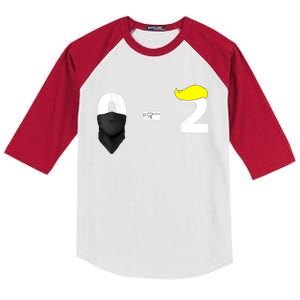 Funny Trump Golf Course Gunshots 0 2 Trump Is Safe Kids Colorblock Raglan Jersey