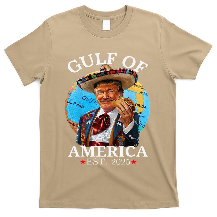 Funny Trump Gulf Of Us America 2025 Trump Merchandise .Png T-Shirt