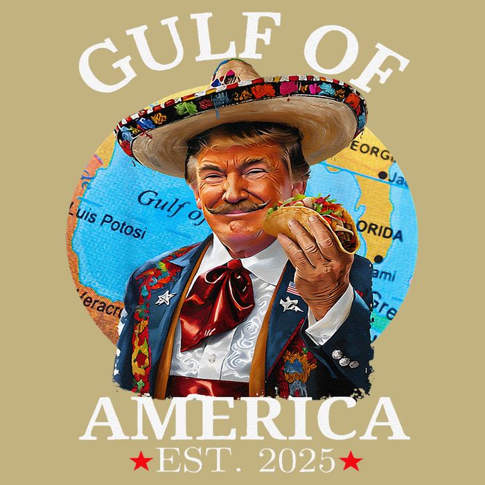 Funny Trump Gulf Of Us America 2025 Trump Merchandise .Png T-Shirt