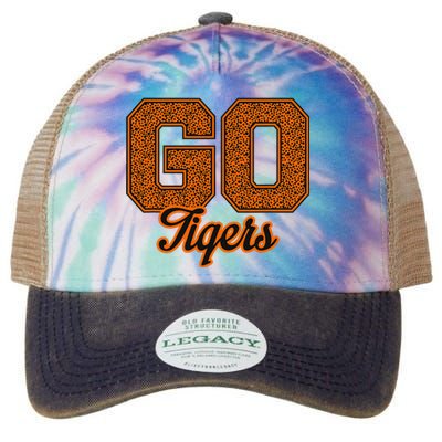 Fenton Tigers Go! School Pride Legacy Tie Dye Trucker Hat