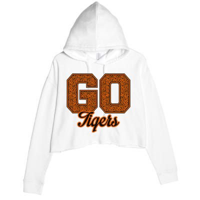 Fenton Tigers Go! School Pride Crop Fleece Hoodie