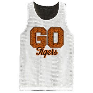 Fenton Tigers Go! School Pride Mesh Reversible Basketball Jersey Tank