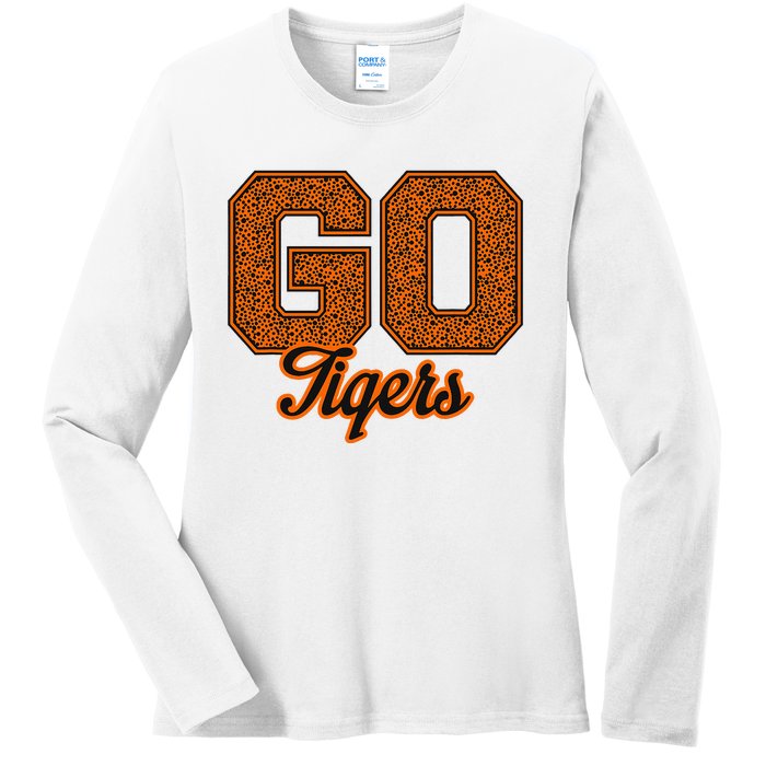 Fenton Tigers Go! School Pride Ladies Long Sleeve Shirt