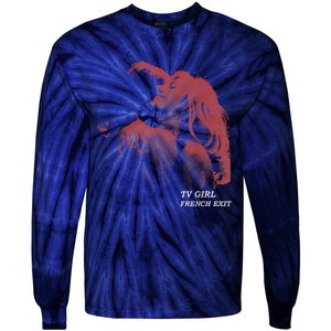 Funny Tv Girl Album Frenchs Exit Tie-Dye Long Sleeve Shirt