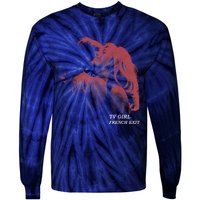 Funny Tv Girl Album Frenchs Exit Tie-Dye Long Sleeve Shirt