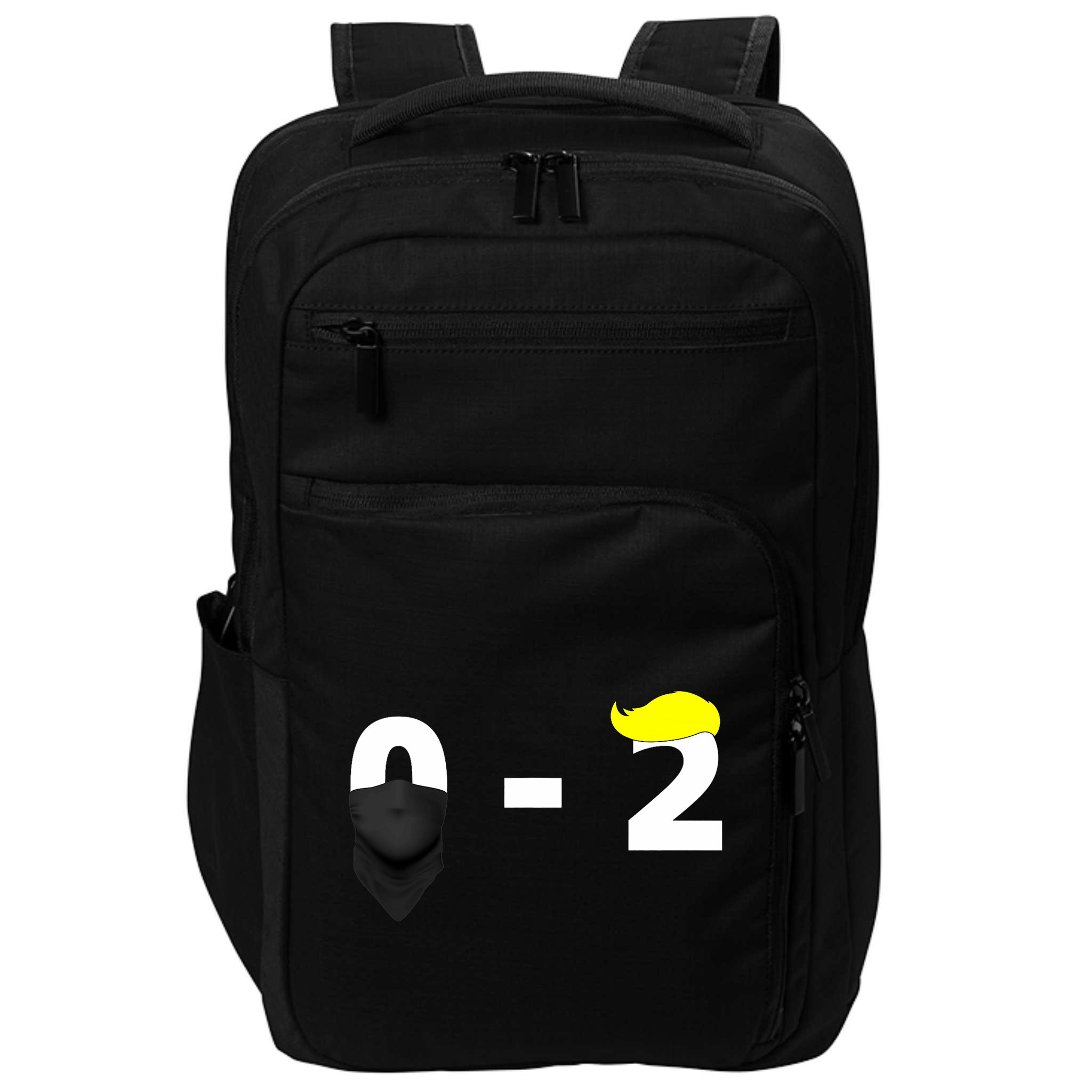 Funny Trump Golf Course Gunshots 0 2 Trump Is Safe Impact Tech Backpack