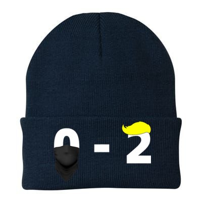 Funny Trump Golf Course Gunshots 0 2 Trump Is Safe Knit Cap Winter Beanie