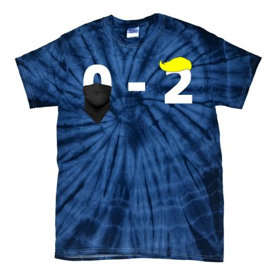 Funny Trump Golf Course Gunshots 0 2 Trump Is Safe Tie-Dye T-Shirt